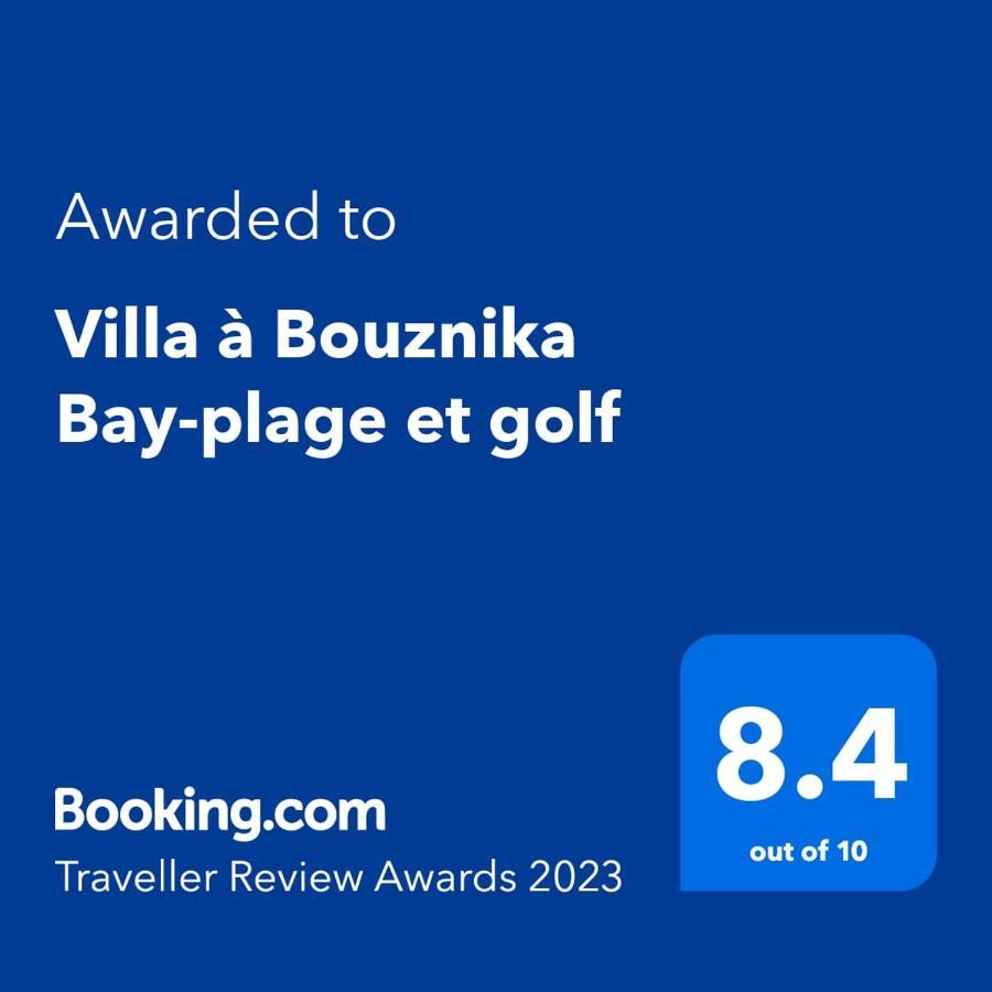 Villa A Bouznika Bay-Plage Et Golf Dış mekan fotoğraf