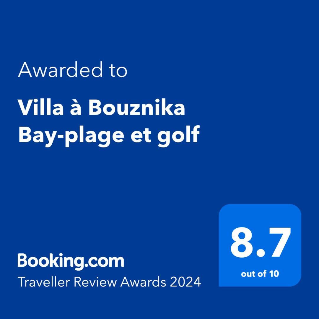 Villa A Bouznika Bay-Plage Et Golf Dış mekan fotoğraf